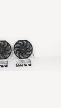 Set of 2 Universal 12" Electric Radiator Cooling Fans 12V