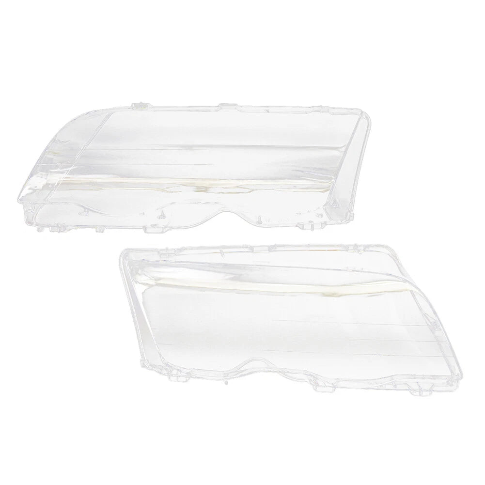 Transparent Headlight Lens Cover for BMW 3 Series E46 (1998–2001)