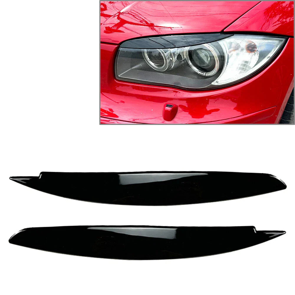 Front Headlight Eyelids for BMW 1 Series E81 E82 E87 E88 (2008-2013)