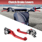 Motorcycle Brake Clutch Levers 2 x for Honda CRF250R CRF450R (2007-2020) Red