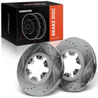 Front Drilled Brake Rotors for Chevy Colorado GMC Canyon (2004–2008)