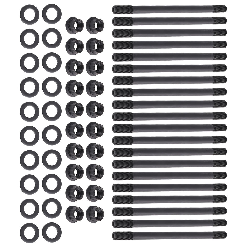 Head Stud Kit with 12-Point Nuts & Washers for Ford F250 F350 (2003–2007)