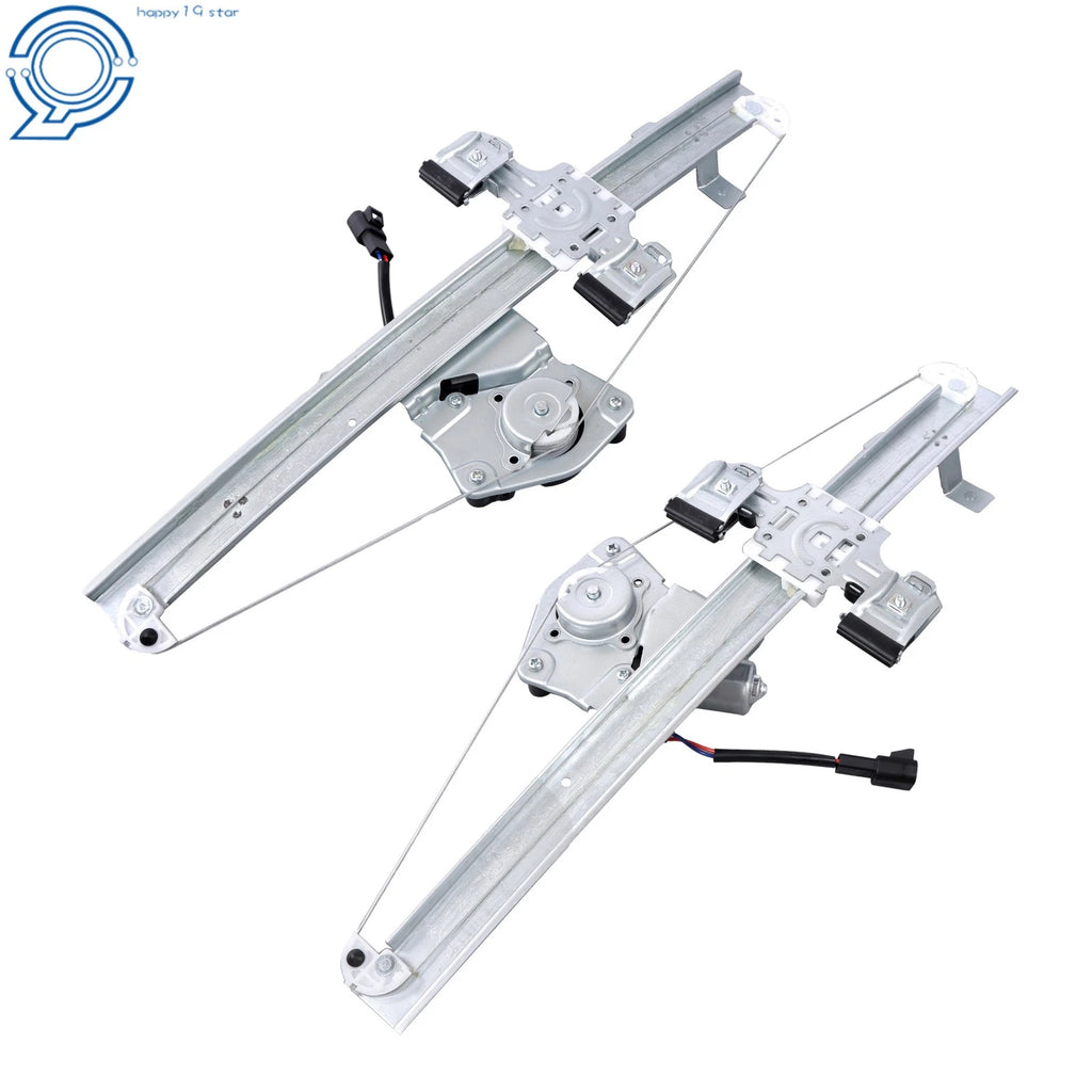 2X Window Regulator with Motor for Silverado Sierra 1500 2500HD (2007–2014)