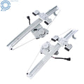 2X Window Regulator with Motor for Silverado Sierra 1500 2500HD (2007–2014)