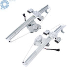 2X Window Regulator with Motor for Silverado Sierra 1500 2500HD (2007–2014)