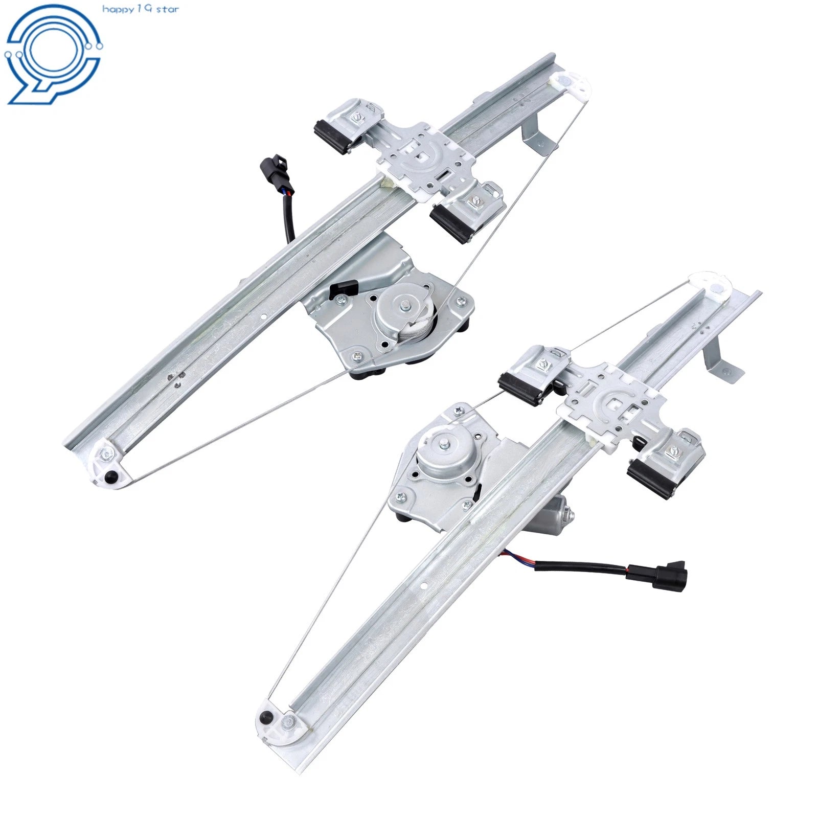 2X Window Regulator with Motor for Silverado Sierra 1500 2500HD (2007–2014)