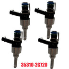 Set of 4 Fuel Injectors 35310-2G720 for Hyundai Kia 2.0 Turbo (2011–2015)