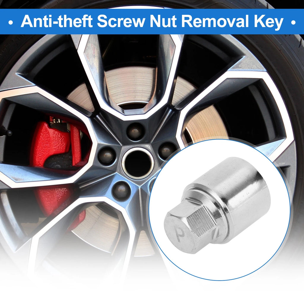 Wheel Lock Lugnut Antitheft Key Socket for Skoda VW 