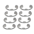 8PCS Trim Ram E Ring Clip for Mercruiser Alpha Gen 2 (Replaces: 815949)
