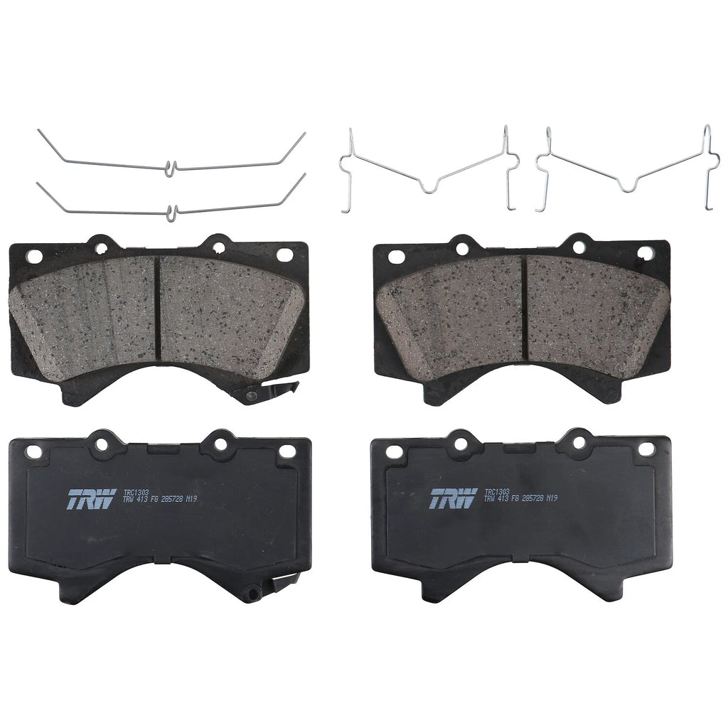 Front Brake Kit 355mm Disc TRW Ceramic Pad for LX570 Land Cruiser Sequoia Tundra (2008–2021)