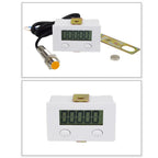 Digital Display Counter Proximity Punch Switch System for