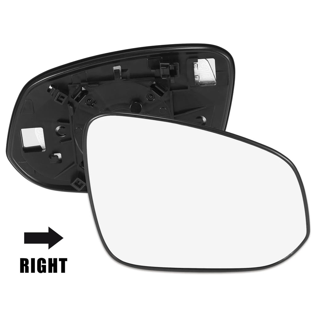Right Side Heated Mirror Glass with Backing Plate 87931-42C10 for Toyota RAV4 (2019–2023)
