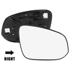 Right Side Heated Mirror Glass with Backing Plate 87931-42C10 for Toyota RAV4 (2019–2023)