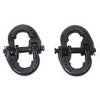 Set of 2 Safety Chain Connector Links for Tow Hitch (Universal)