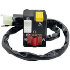 Left Handlebar Light Kill Start Switch for Honda ATC200X ATC250R (1983–1986)