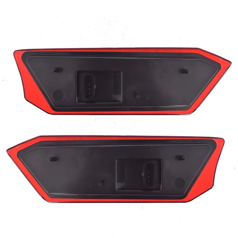 Red LED Tail Lights for Polaris RZR 1000 XP 900 900S Turbo (2014–2023)