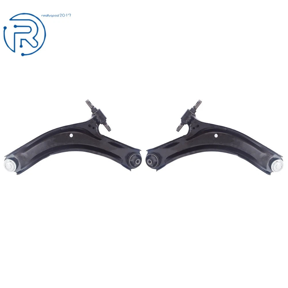 Front Lower Control Arms Tie Rods Suspension Kit for Nissan Rogue (2008-2013)