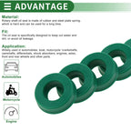 Set of 5 Oil Seal Rotary Shaft Seal 10x20x6mm High Pressure Green