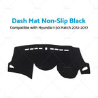 Dash Mat Cover for Hyundai i-30 (2012–2017) - Black Non-Slip