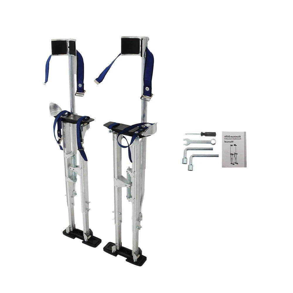 Adjustable Drywall Stilts for Painting and Electrical Work (36" - 48")
