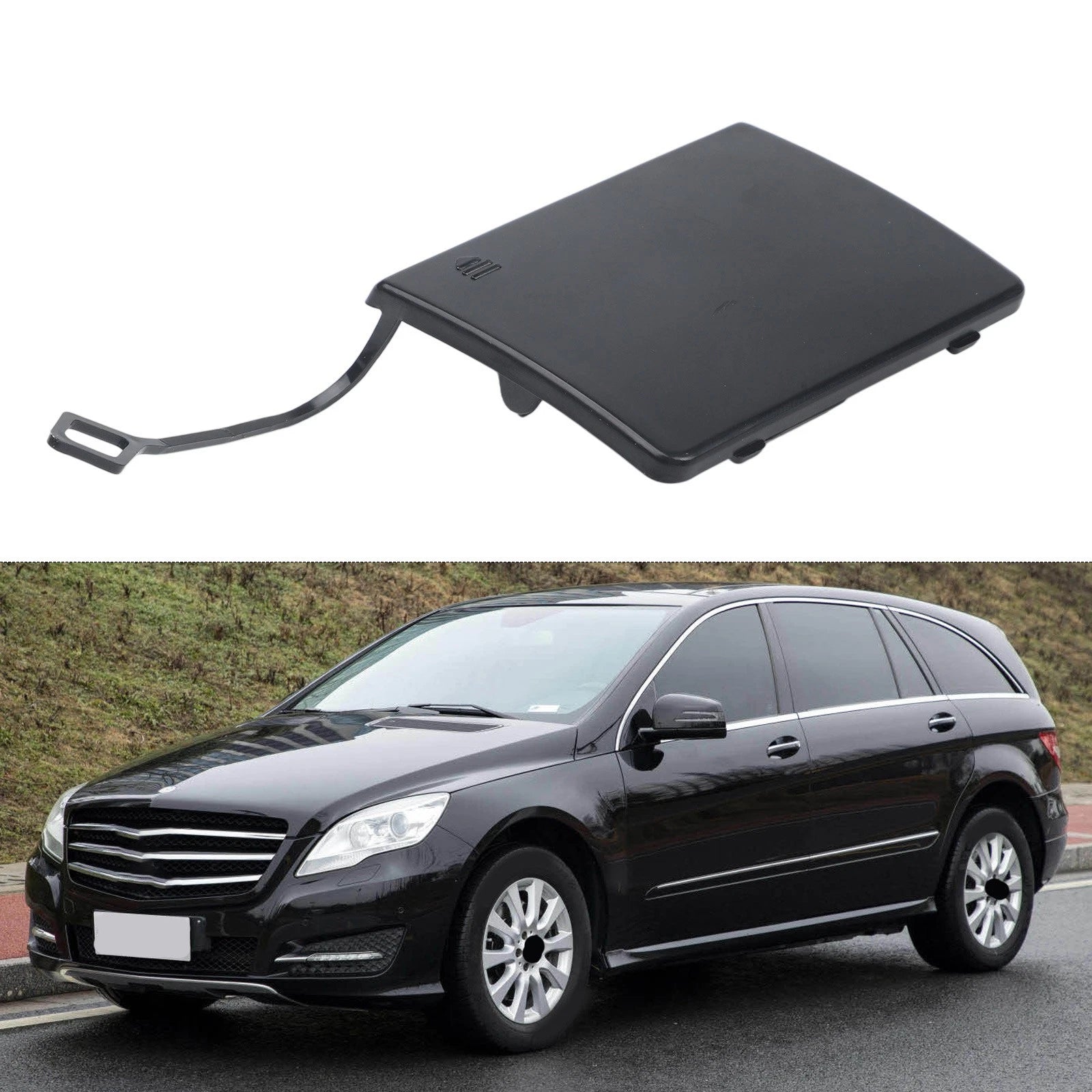 Bumper Tow Hook Cover for Mercedes W251 R Class (2011–2012)