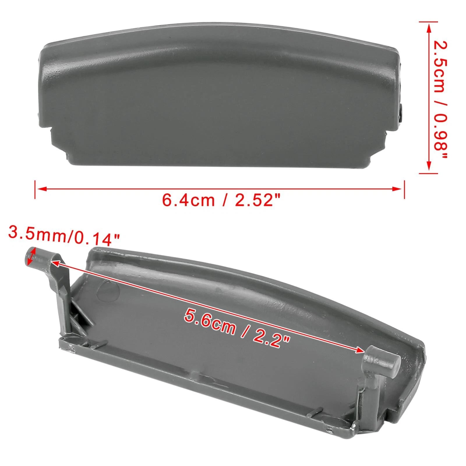 Center Console Latch Lid Clip for Audi A4 (2002–2008) 8E0864245E
