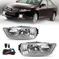 Fog Light Assembly for Honda Accord (2003–2007) with Bulbs & Harness Kit