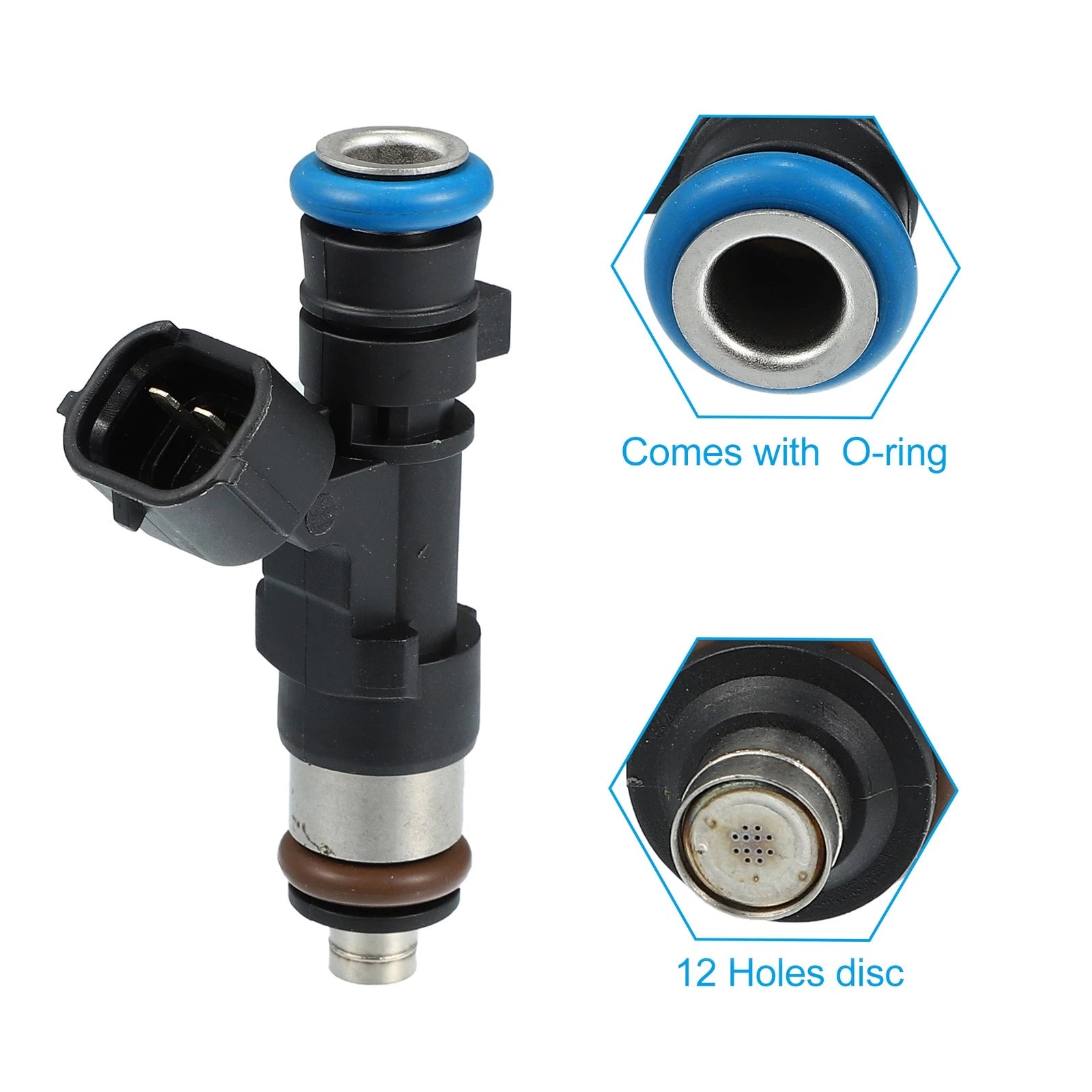 Set of 6 Fuel Injector Nozzles for Nissan Xterra V6 (2006–2015) 0280158007