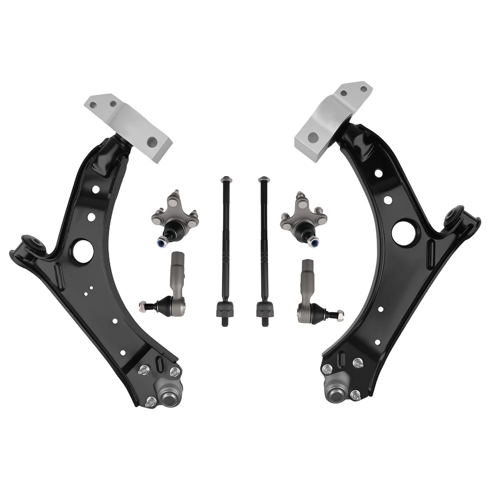 Front Lower Control Arms, Ball Joints & Tie Rods for Jetta Golf Eos GTI A3 R32 (2006–2014)