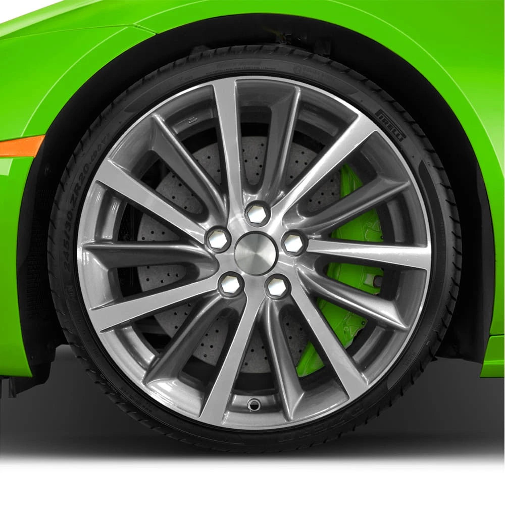 JTE Wheels Machined Grey 14-Spoke Rim for Toyota Highlander (2017–2019)