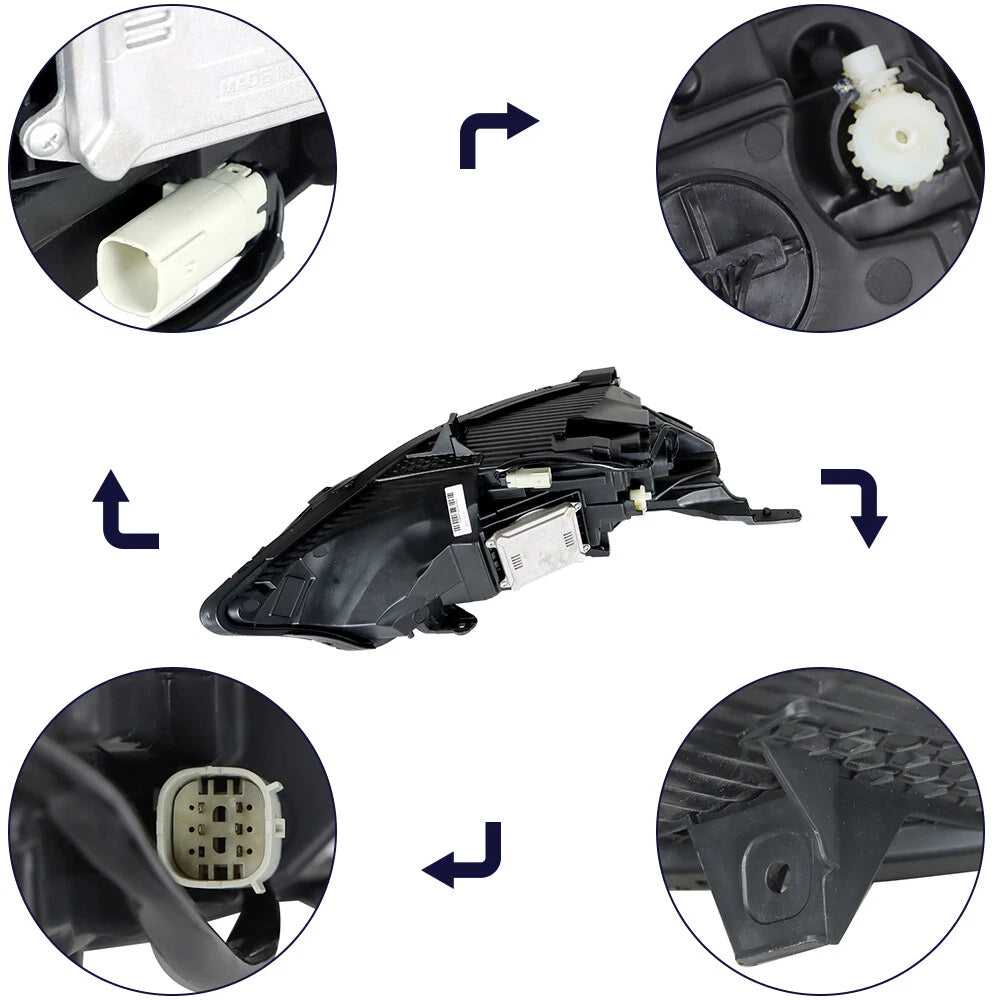 LED Headlight Assembly for Chevrolet Malibu (2019–2021) Left Side