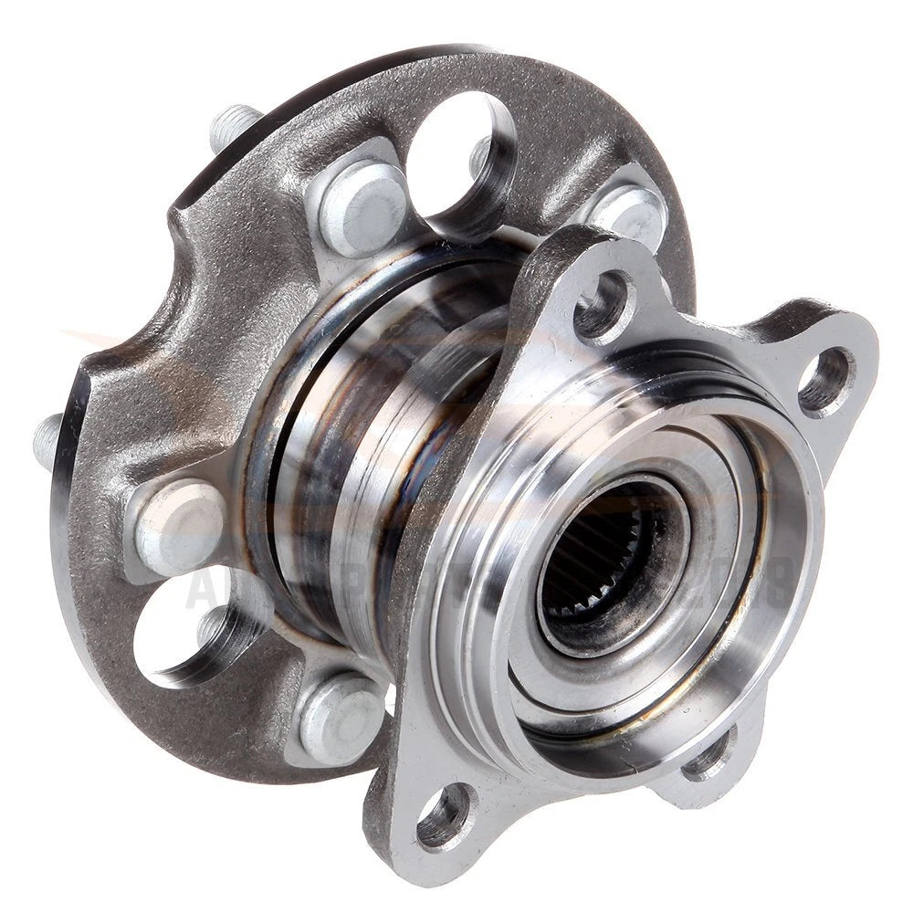 Set of 4 Rear Wheel Hub & Bearings Sway Bar Links for Highlander Venza RX330 RX350
