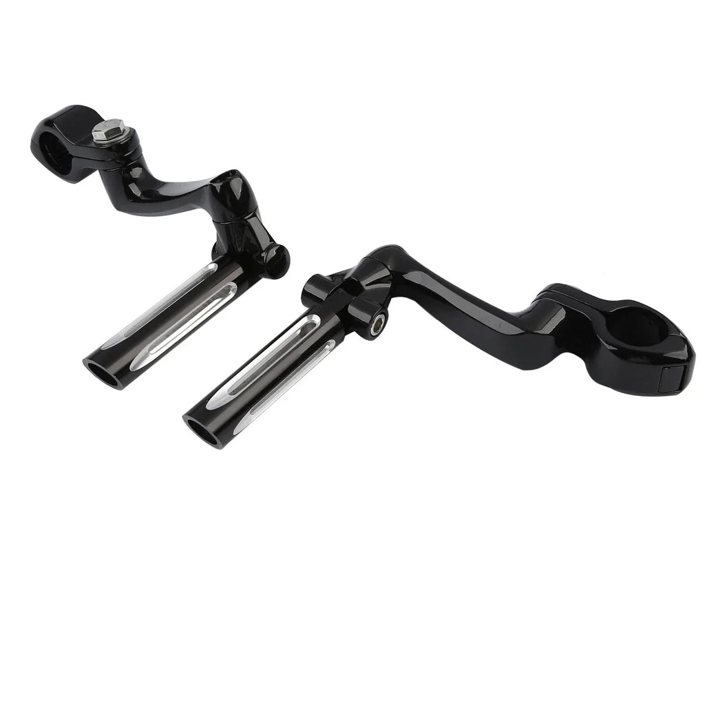 1.25" Highway Bar Male Mount Footpegs for Harley Touring Road Glide (2009-2023)