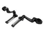 1.25" Highway Bar Male Mount Footpegs for Harley Touring Road Glide (2009-2023)