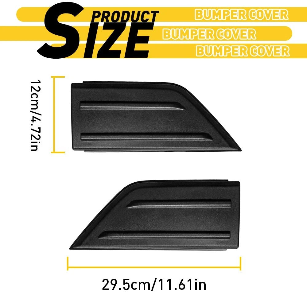 2X Front Bumper Corner Cover Trim Left+Right for Ford F150 (2021–2023)