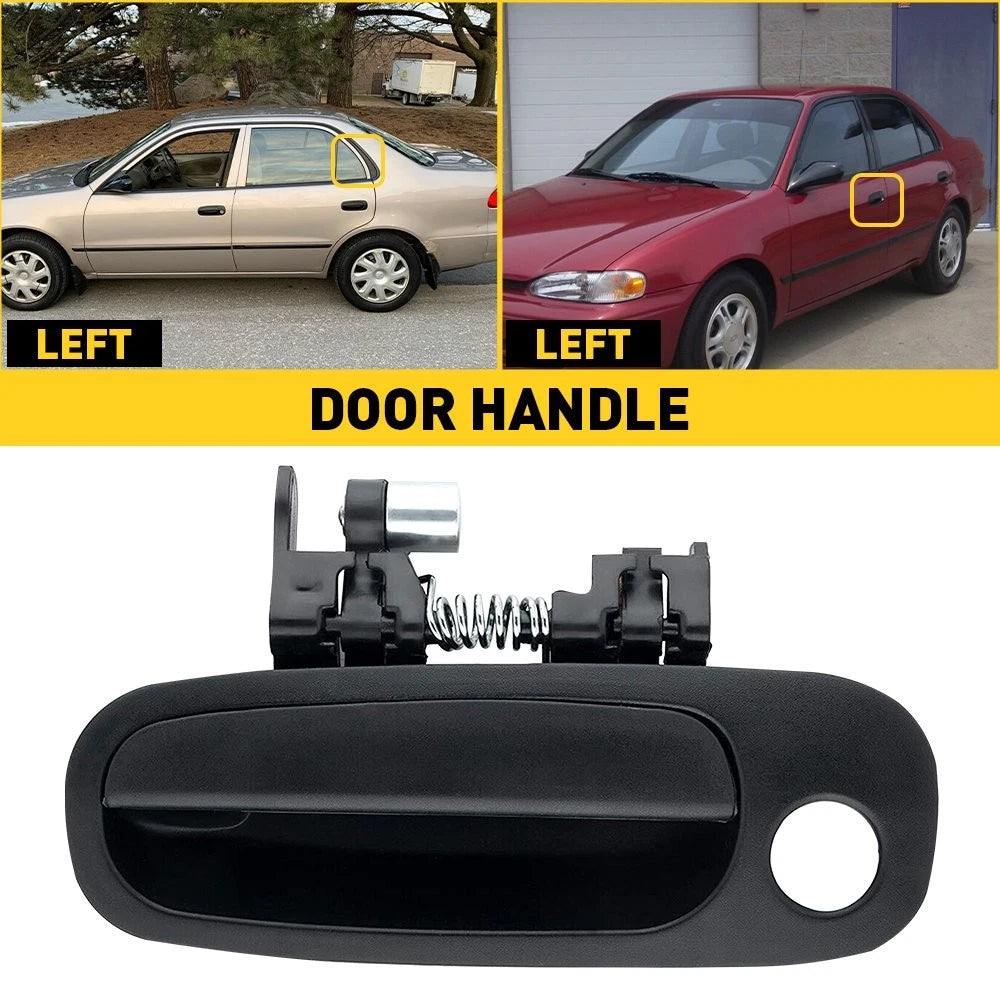 Door Handle for Toyota Corolla (1998–2002) Front Left Driver LH Black