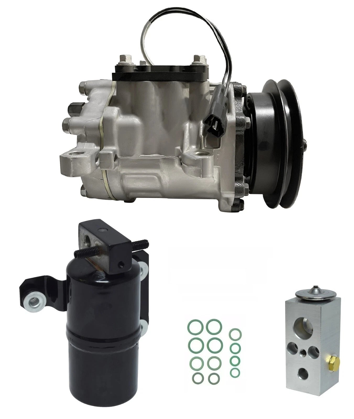 AC Compressor Kit Replacement for Plymouth Sundance 2.2L 2.5L (1991–1994)