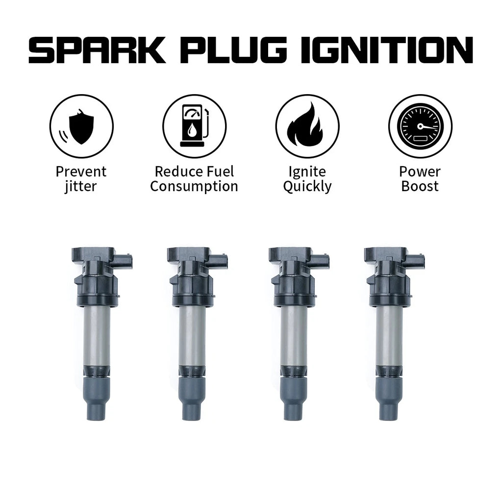 Set of 4 Ignition Coils for Buick Lucerne (2006–2011) UF564 C1556