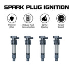 Set of 4 Ignition Coils for Buick Lucerne (2006–2011) UF564 C1556