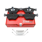 Set of 4 TRW PRo Low-Metallic Brake Pads for BMW E46 330Ci M3 E83 E85 X3 E86 Z4