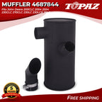 Muffler for John Deere 200CLC, 2054, 2554, 230CLC, 270CLC, 230LC, 230LCR, 70LC