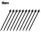 10Pcs Fir Tree Push-In Releasable Wiring Cable Zip Tie Wrap for Car/Boat
