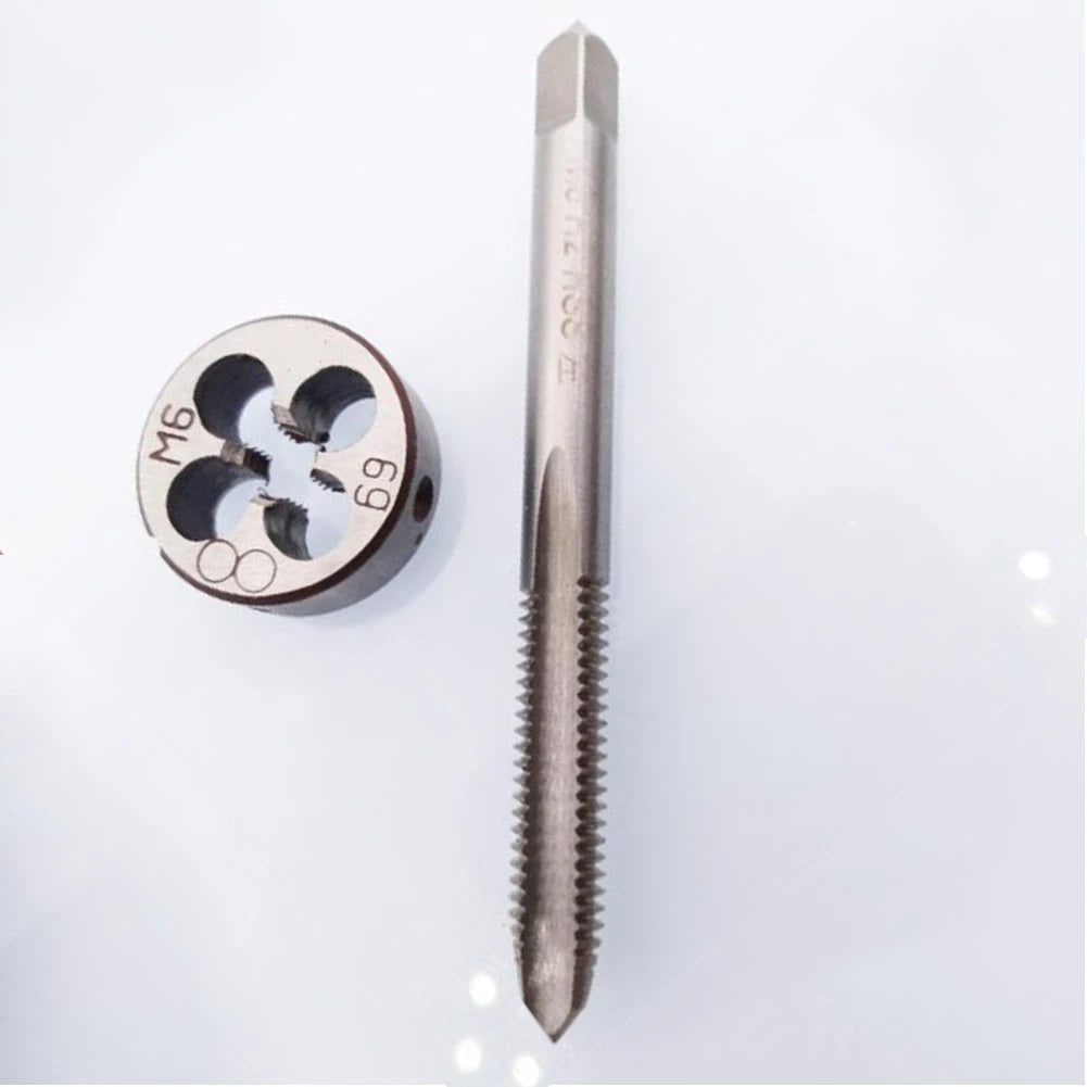 Tap & Die Set for Unalloyed HSS M6X1mm (Metric Replacement)
