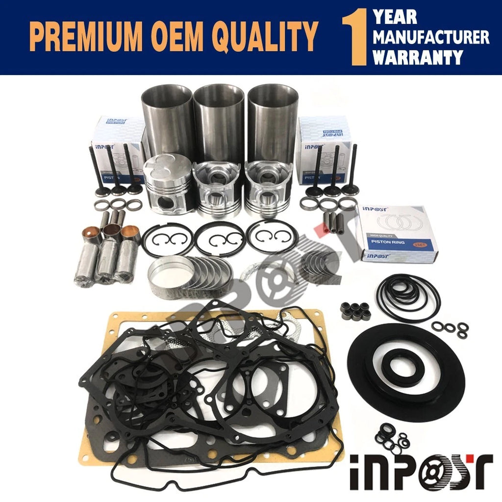 Overhaul Rebuild Kit for Shibaura N843 N843L Engine (D33 DX31)