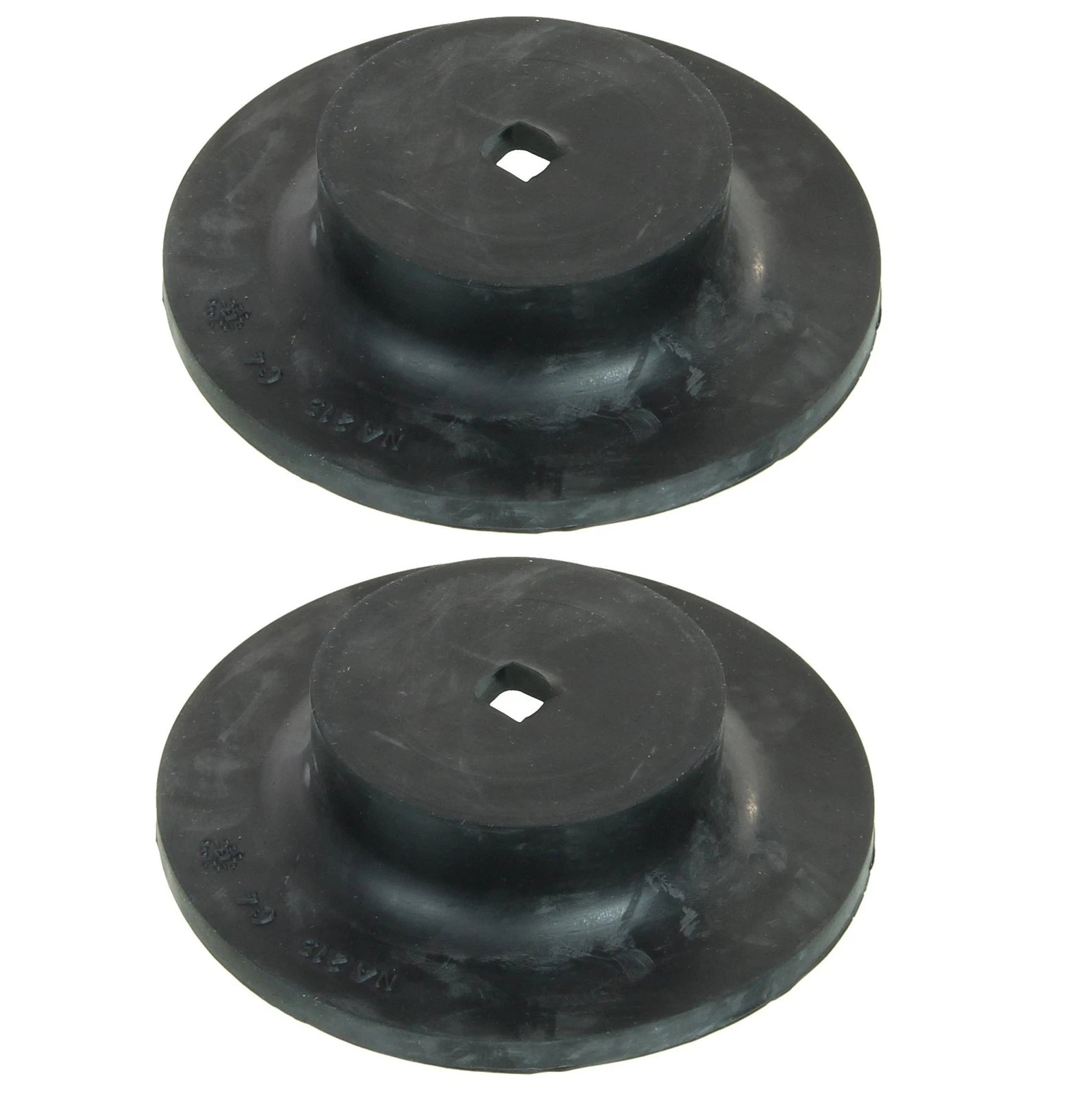 Set of 2 Rear Upper Coil Spring Insulators for Buick Trailblazer Envoy (2002–2009)
