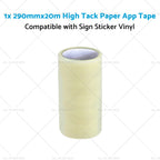 290mm x 20m High-Viscosity Tape for Greenhouse Sign Sticker Vinyl