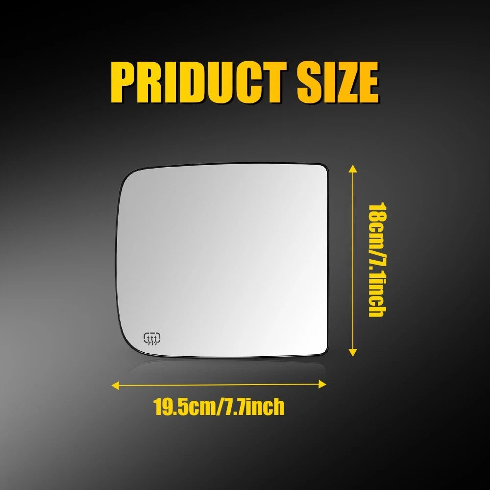 Heated Towing Mirror Glass for Dodge Ram Pickup