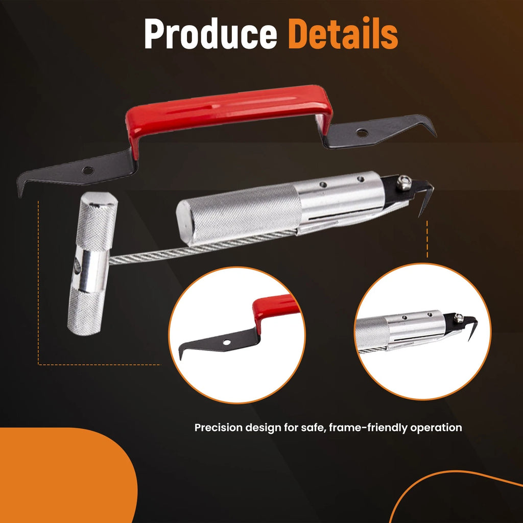 7X Windshield Removal Tool Kit for Classic Vintage Car