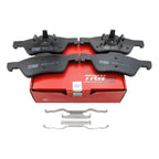 Set of 4 TRW Pro Front Ceramic Disc Brake Pads for Ford Escape (2001–2012)