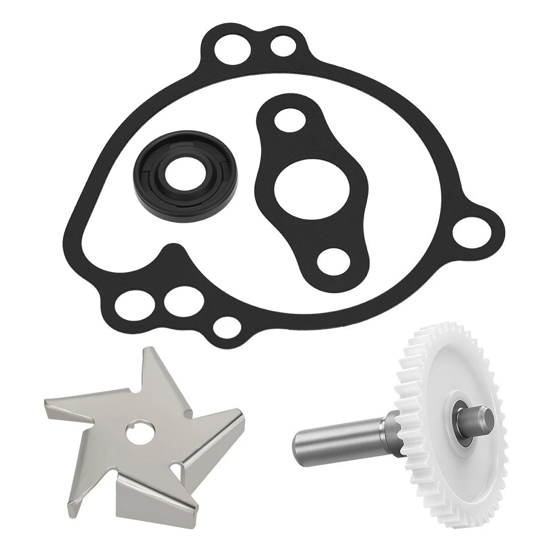 Water Pump Impeller Gear Rebuild Kit Gasket Oil Seal for Kawasaki KX65 (2006–2024)